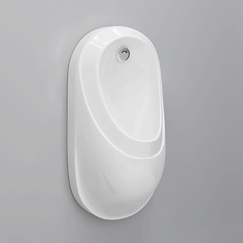 Orinatoio a parete Orinatoio a parete con sensore automatico - Scarico intelligente ad alta efficienza per uso domestico e commerciale Design antispruzzo Vestibilità universale Ideale per ba