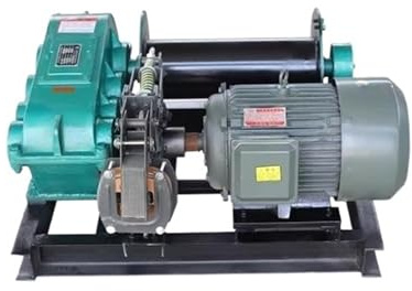 SWVYDC Montacargas eléctrico Cabrestante eléctrico de Alta Resistencia 0,5T 1T 1,5T 2T 3T 5T, polipasto de elevación de Alta Velocidad para grúa para minería y construcción Cabrestante Eléctrico(1T)