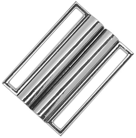 maDDma Gürtelschnalle aus Metall 41x56mm 1Stück Schließe Klick Verschluss Steckschnalle Farbwahl