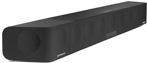 Sennheiser AMBEO Soundbar Max - with 13 Speakers - 5.1.4 Sound Experience with Dolby Atmos & DTS:X, for TV - Home Theater Audio with deep 30Hz Bass Without extra Subwoofer