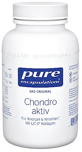 Pure Encapsulations - Chondro Aktiv - Gelenksformel mit UC-II Kollagen, Vitamin C & D, Glucosamin, Chondroitin und Hyaluronsäure - 120 Kapseln