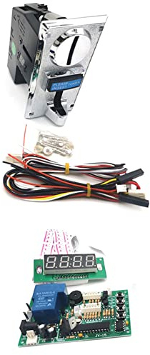 Yklhsocneg Multi-Währung Münze Akzeptor 15B Zeit Control Board Massage Stuhl Waschmaschine Zeitsteuerung Box Zubehör