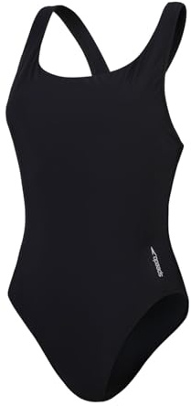 Speedo Damen Solid Scoop Mesh 1 Pc Badeanzug (1er Pack)