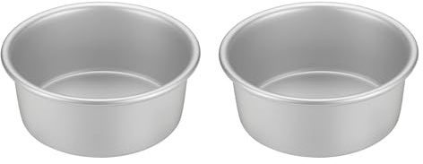 QUARKZMAN 2Pcs Teglia Rotonda per Dolci 4 Teglie per Dolci Antiaderenti Teglia per Cheesecake in Alluminio Anodizzato per Matrimoni Compleanni Feste Eventi