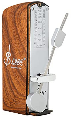 XANHOY Mechanisches Metronom, Metronom für Klavier, Gitarre, Violine, Schlagzeug,