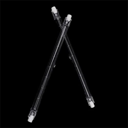 JZLBBC 2PC R7S 333MM T3 1000W Halogenlampe R7S J333 2000W 220V-240V für Arbeit, Sicherheit, Landschaftsbeleuchtung, Stehlampen 1000W