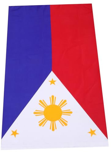 BESTonZON Drapeau Philippin Suspendu Pour Décoration De Jardin Drapeau National Philippin Pour Cour Maison Extérieur