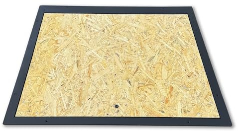 Bodentreppe/Revisionsklappe mit Wasserfester OSB-Platte – 950 x 950 mm – Sofort Begehbar – Laminatfähig – Hochwertig und Funktional