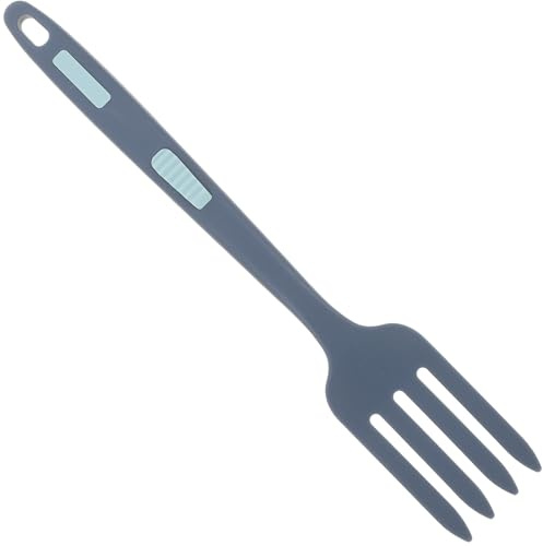 HAKIDZEL Tenedor de Espaguetis de Silicona Ergonómico para Cocinar Alimentos Saludable y Práctico Adecuado para Camping y Hoteles Utensilios de Cocina Resistentes