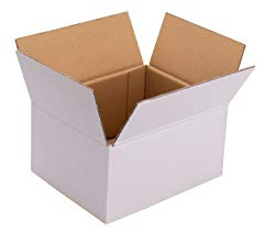 Faltkarton 217 x 172 x 110 mm 2-wellig weiß Karton Schachtel Versandkarton Paketversand 160 Stück