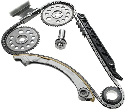 Frankberg Juego de cadenas de distribución compatibles con Signum Vectra C 9-3 D75 YS3F E50 9-3X Vectra MK II (C) CC 1.8L 2.0L gasolina 2002-2015 71739327