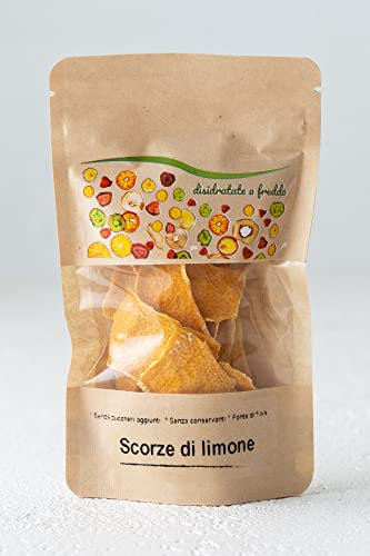 Biocal® - Scorza di Limone naturale disidratata per mixology - 20g