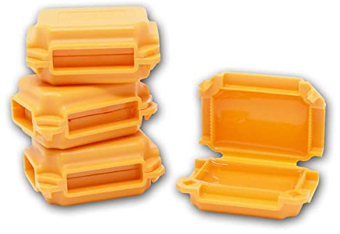 world-trading-net - 4er Pack Gel-Box IPX8 Mini, für Drahtquerschnitt 4mm², wiederverwendbar, für optimalen Feuchtigkeitsschutz