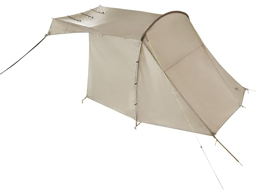 Jack Wolfskin Unisex - Adult Car Porch Tent Canopy, White Pepper, One Size