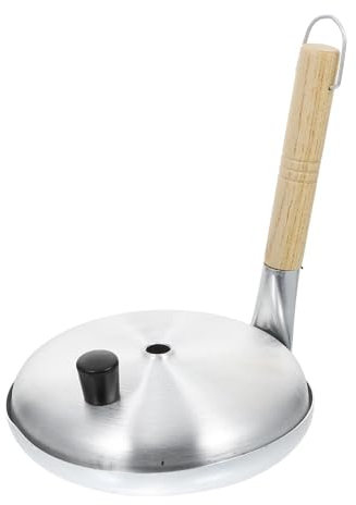 RSBFER Stehende Bratpfanne, japanische Tamagoyaki-Pfanne mit Holzgriff – vielseitige Kochpfanne für Pfannkuchen, Eier