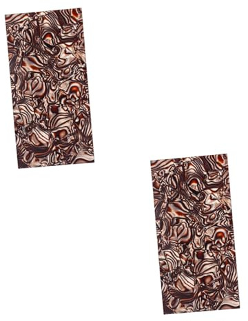 Toyvian 2stücke Guitar Pickguard Sheet Aus Hochwertigem Celluloid Für Akustikgitarren Lang Langlebig Und Kratzfest Für Diy-projekte Stilvolle Dekoration