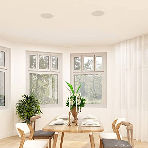 CBLDF Enceintes murales et de plafond encastrables 2 pièces 80 W