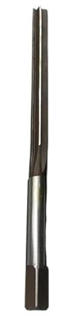 H8 Manuelle Reibahle mit geradem Schlitz, Durchmesser 2,5–20 mm, 9 Sicr, manuelle Reibahle mit Vierkantschaft, manuelles Reiben und Präzisionsschneiden, 1 Stück(10mm)
