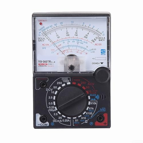 Digitaler Multimeter-Tester, Pointer-Multimeter, elektrischer Tester, ACDCmeter ICEO HFE mit Teststift, Kontrollleuchte