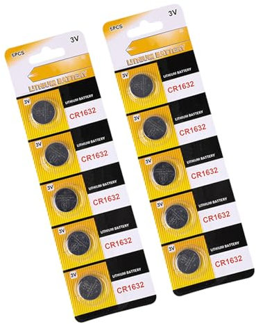 Piles bouton CR1616 CR1620 CR1620 CR1625 CR1632 au lithium 3 V pour clés de voiture et appareils à faible puissance