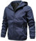 Generisch Herren leichte Softshell Jacke - Mantel Herren Herren Sommer Leichte Biker Motorradjacke mit Zipper Taschen Tops mit Taschen 80er-Jahre-Jacke für Herren