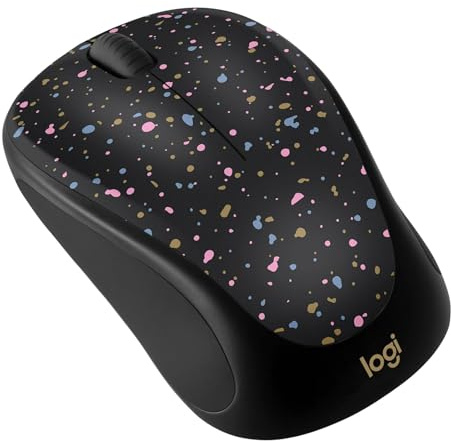 Logitech Mouse - Wireless - Speckles