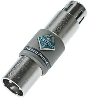 FetHead Phantom | Hochwertiger Inline-Mikrofonvorverstärker mit extrem rauscharmen | 18 dB Verstärkung für dynamische und Bändchenmikrofone | Verbessert Klangqualität und Signal-Rausch-Verhältnis