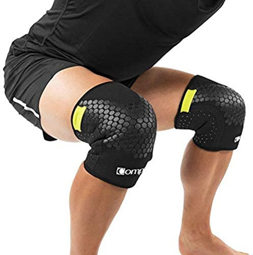 COMPEX 83-0025 Protector de Rodilla, Unisex, Negro, XL