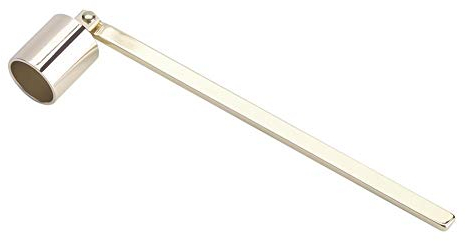 Hztyyier Eteignoir Bougie en Acier Inoxydable Long, Eteignoir Bougie pour éteindre en Toute sécurité éteindre la Bougie mèches Flamme(Or)