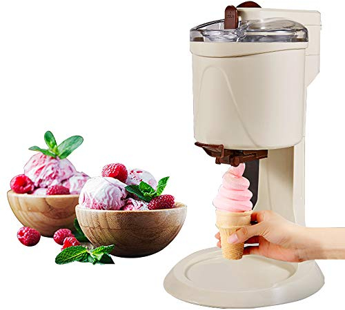 YUEWO 1L Machine à crème glacée avec Suggestions de recettes,Machine à sorbet Yaourtière Pour la maison