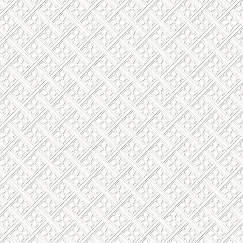 Laura Ashley Mr Jones Papier peint blanc à peindre