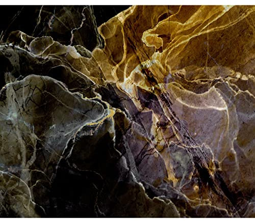 murando Fototapete selbstklebend Marmor 490x350cm Foto Tapete Tapetenfolie Möbelfolie Wandverkleidung Wandtapete Motivtapeten Bildtapete Wohnzimmer 3d Effekt Modern Betonoptik Steinwand 3D Effekt bunt