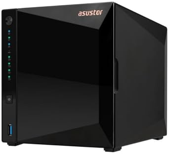 ASUSTOR NAS TOWER 4 bay, Realtek RTD1619B, Quad-Core, 1.7GHz, 2GB RAM, 2.5GbE x1, USB3.2 Gen1 x3, WOW (Wake on WAN) .. AS3304Tv2