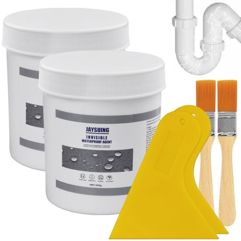 Transparenter Wasserdichter Beschichtungsmittel, 600g Wasserdichtes Beschichtungsmittel, Transparente Wasserdichte Versiegelung, Wasserdichte Isolier-Dichtstoff-Emulsion für Dach, Bad, Boden