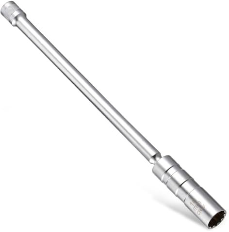iplusmile Magnetischer Zündkerzenstecker Aus Chrom-vanadium- Mit Schwenkbarem Design Robuste Zündkerzenwerkzeug Für Präzisen Austausch Verschiedenen Fahrzeugen