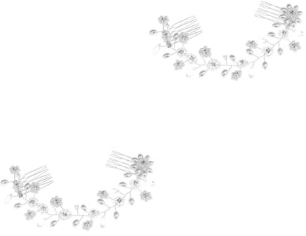 BELLIFFY 2stücke Creative Alloy Haarreif Mit Perlen Und Kristallen Haarschmuck Für Bräute Und Besondere Anlässe Handgefertigter Haaraccessoire Für Damen Stilvoller Kopfschmuck Für