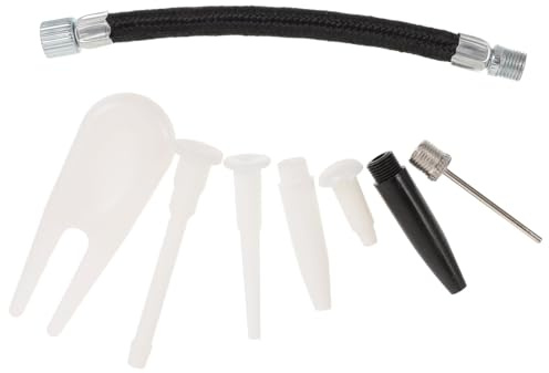 iplusmile 5 Sets Aufblasbares Set Zubehör Luftpumpe Für Bälle Schwimmbad Stöpsel Set Basketball Inflator Stöpsel Gymnastikball Stöpsel Ersatz Aufblasbare Luftdüse Ball Luftstöpsel Metall