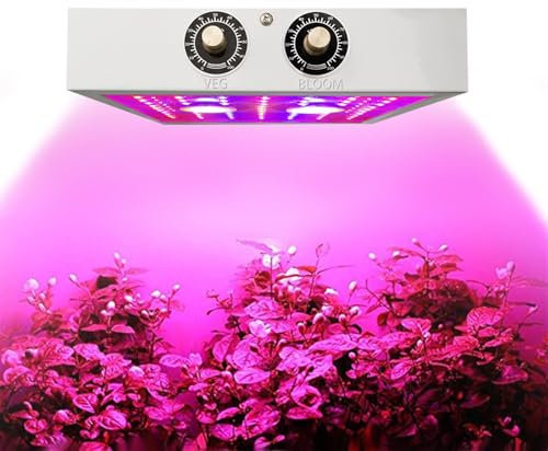 Lámpara de Planta, Luces LED de cultivo de 1000 W for plantas de interior, espectro completo for plantas de interior, luz de floración de vegetales for invernadero, lámpara de cultivo hidropónico para