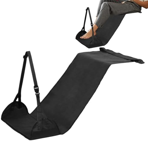 Xijobido Foot Hammock,Adjustable Airplane Footrest Hammock - Portable Support Extender Accessories for Sleep Toddler Baby Car Kids Leg Air Offices Bed Trip