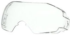 3M GoggleGear 6000 Lenti di ricambio, GG6050AS-CLENS-EU | ribaltabili grigie antigraffio con rivestimento IR5