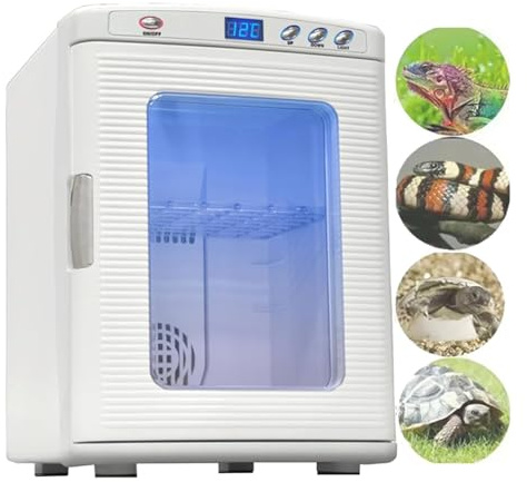 Automatisk temperaturkontrollinkubator för reptilägg kläckning och vetenskaplig forskning