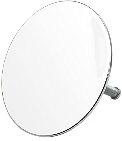 Sanilo Badewannenstöpsel Weiß, Stöpsel für die Badewannen deckt den kompletten Abflussbereich ab, universal mit Motiv