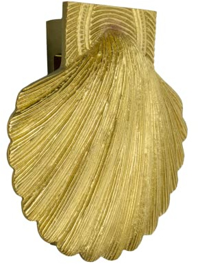 Battente per porta in ottone con finitura in ottone