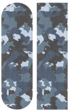 Mnsruu Skateboard Griptape blau Camo Longboards Griptape Sandpaper für Rollerboard