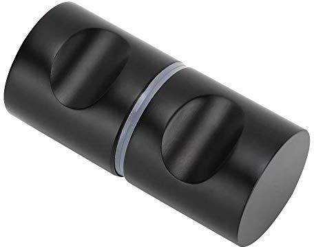 HERCHR Maniglie Doccia Porta in Acciaio Inox,Pomello Doccia Vetro,Maniglie per Porta Doccia Scorrevole per Mobili per Armadietti per Doccia Aceesories 6.5×3cm