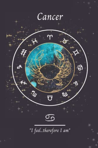 Cancer zodiac Astrological sign notebook: blank lined 120 pages 6 x 9 inches Journal gift for astrology lovers ( cancer zodiac notebook gift ) (Zodiac Astrological signs notebooks)