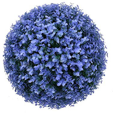PROUH Bola De Césped Artificial, Planta Artificial Decorativa De Forma Redonda, Alta Densidad Bola De Topiario Artificial Adecuado para Bodas En El Jardín De Su Casa (C 40cm)