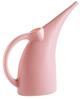 CLSSLVVBN Effiziente Pflanzenbewässerung mit Hochleistungs Gießkanne, gleichmäßige Wasserverteilung, PET Gießkanne für Heimblumen, Rosa, 3L