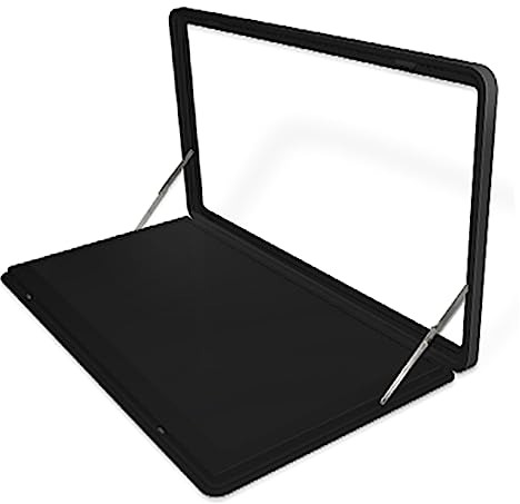 KGDJBGSE Wandmontierte Klapptische, abschließbares Wandtisch-Set, Klapptisch mit 2 Schlüsseln für Wohnmobil, Wohnmobil, Outdoor, Camping, Picknick