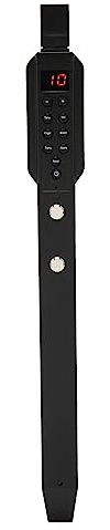 Srliya Instrumento de Viento Electrónico Digital con Conectividad Midi, 10 Tonos, 12 Acompañamientos, Recargable (Negro)